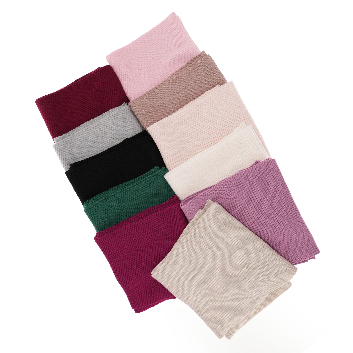 Szalik zimowy damski, burgundowy, 100% wełniany merino, Jessica