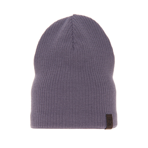 Czapka jesienna, wiosenna dla chłopca, szara, Gregor