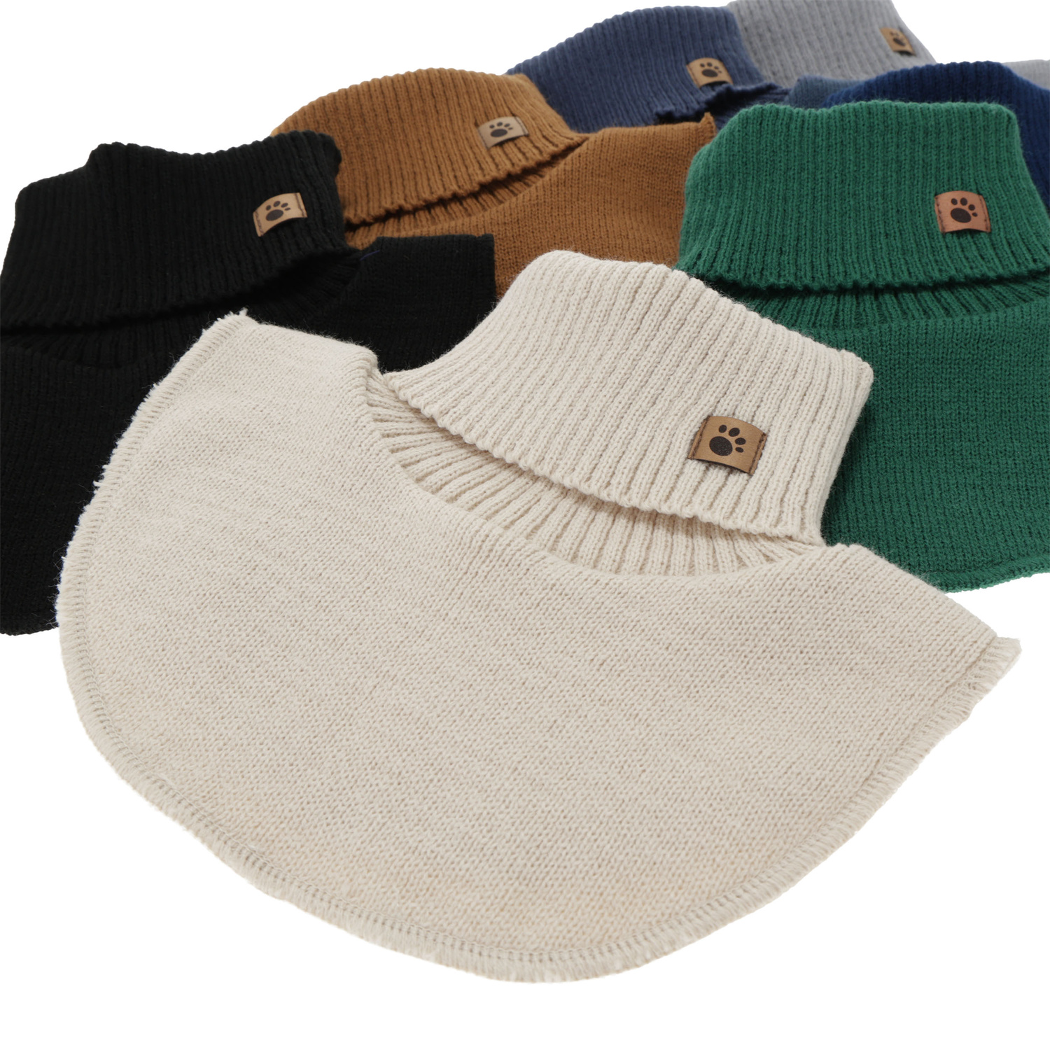 Golf z podszyciem dla chłopca, zimowy, camel Lamor