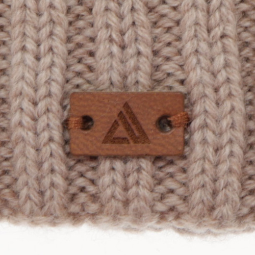 Czapka i komin dla chłopca, zimowy komplet, 100% wełniany merino, szmaragdowy Umberto