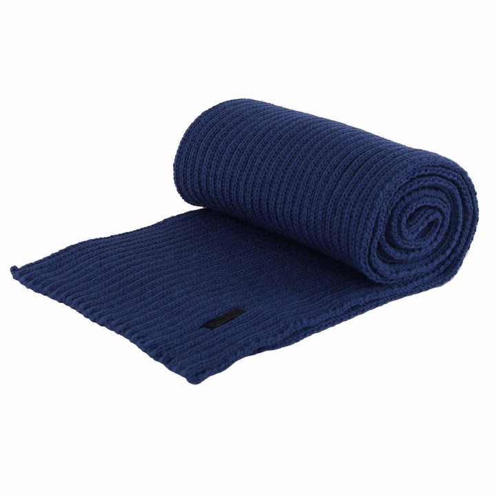 Szalik zimowy męski, niebieski, Magnat