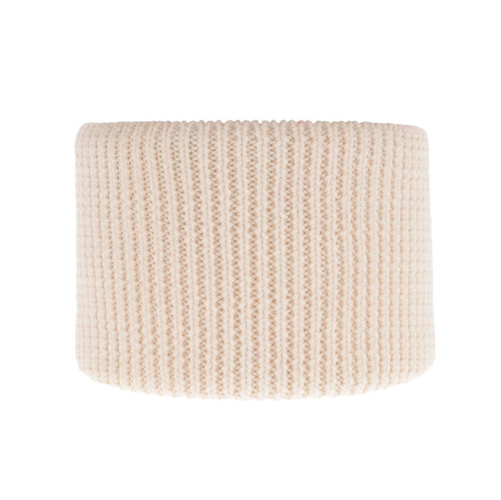 Komin zimowy dziecięcy, jasnoróżowy, 100% wełniany merino Vanilla