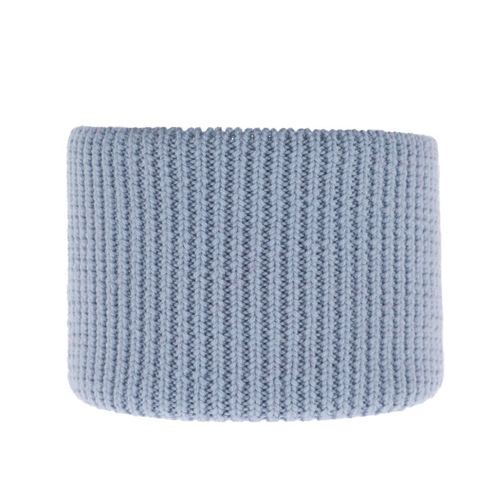 Komin zimowy dziecięcy, błękitny, 100% wełniany merino Vanilla