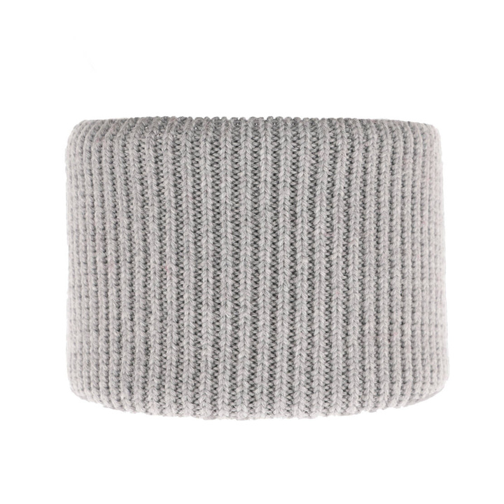 Komin zimowy dziecięcy, szary, 100% wełniany merino Vanilla